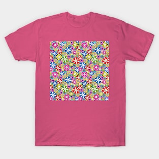 Modern hippie flowers T-Shirt